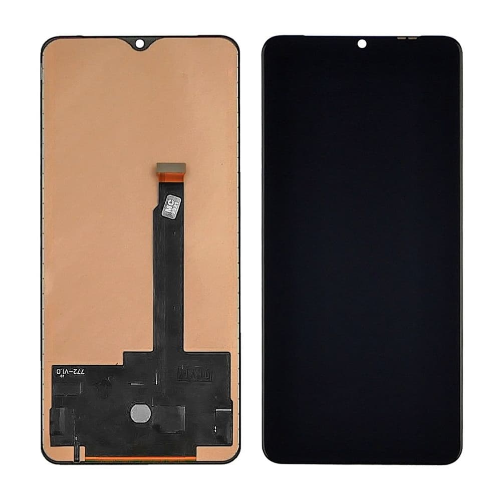Дисплей Realme X2 Pro, RMX1931, чорний | з тачскріном | High Copy, IPS | дисплейный модуль, экран