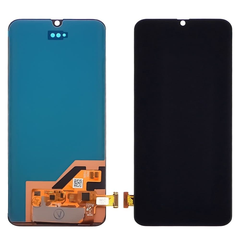 Дисплей Samsung SM-A405 Galaxy A40, чорний | з тачскріном | High Copy, IPS | дисплейный модуль, экран