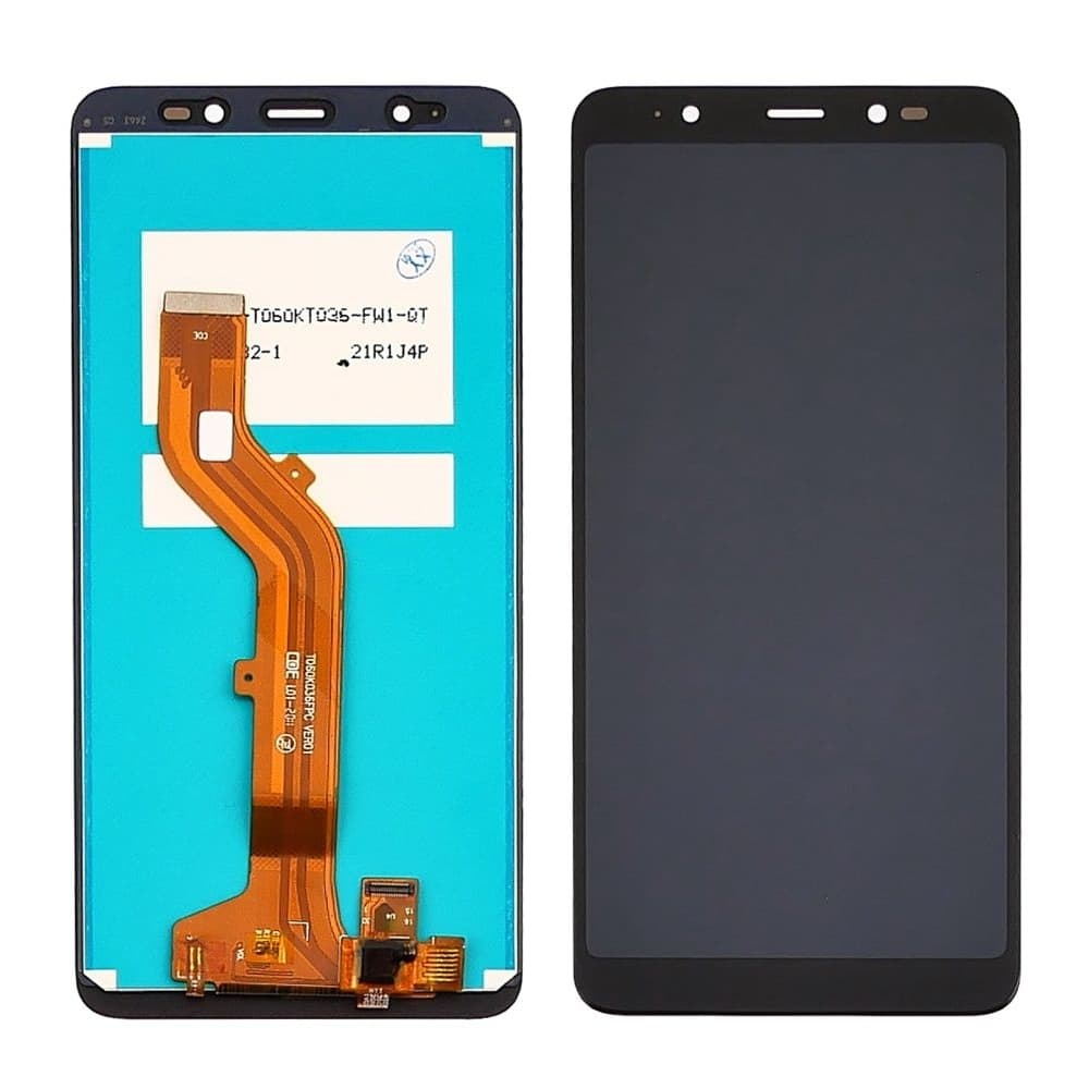 Дисплей Tecno Pop 4, чорний | з тачскріном | Original (PRC) | дисплейный модуль, экран