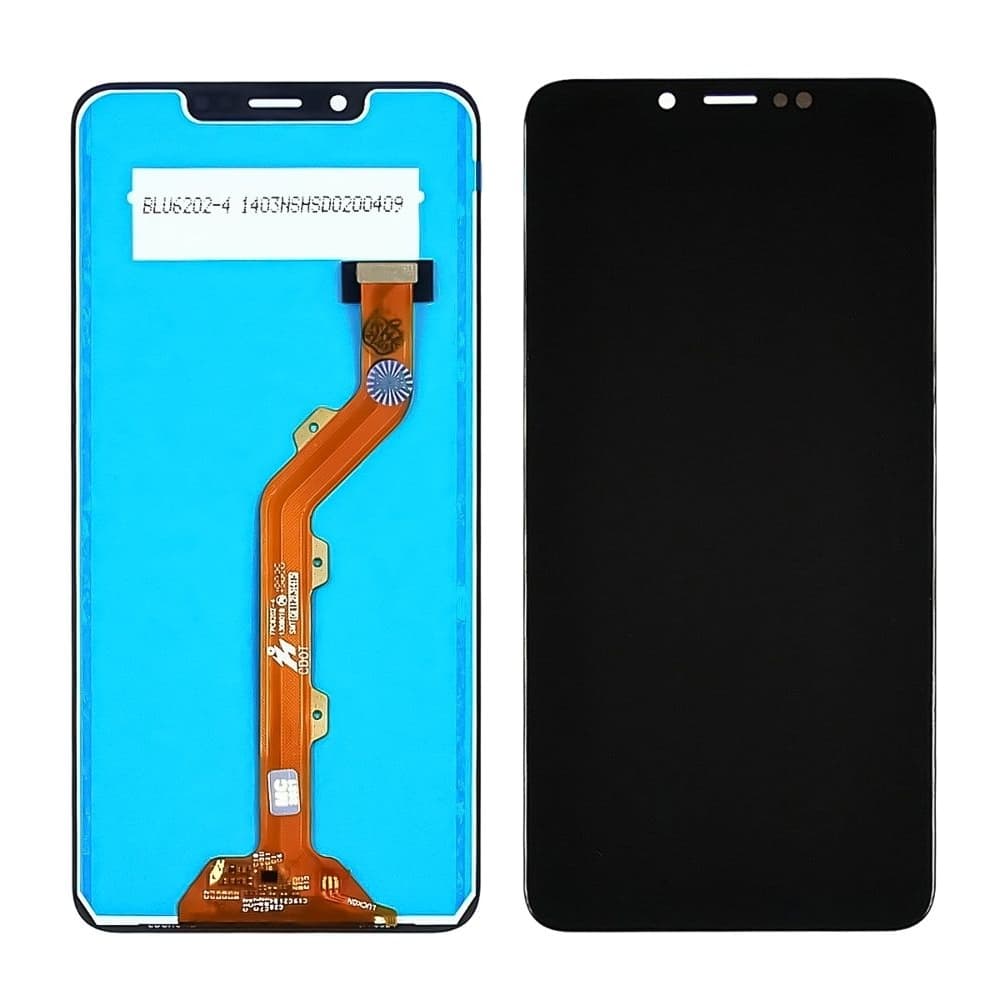 Дисплей Tecno Spark 3 Pro, чорний | з тачскріном | Original (PRC) | дисплейный модуль, экран