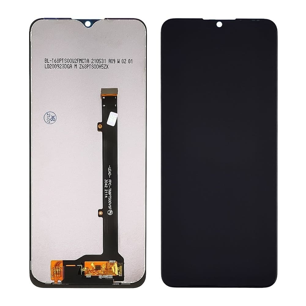 Дисплей ZTE Blade V2020 Smart, Blade V30 Vita, чорний, | з тачскріном | High Copy | дисплейный модуль, экран