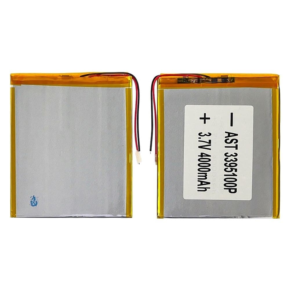 Акумулятор 3395100P, універсальний, з контролером, 3.7 х 90 х 118 мм, 4000 mAh | АКБ, батарея, аккумулятор