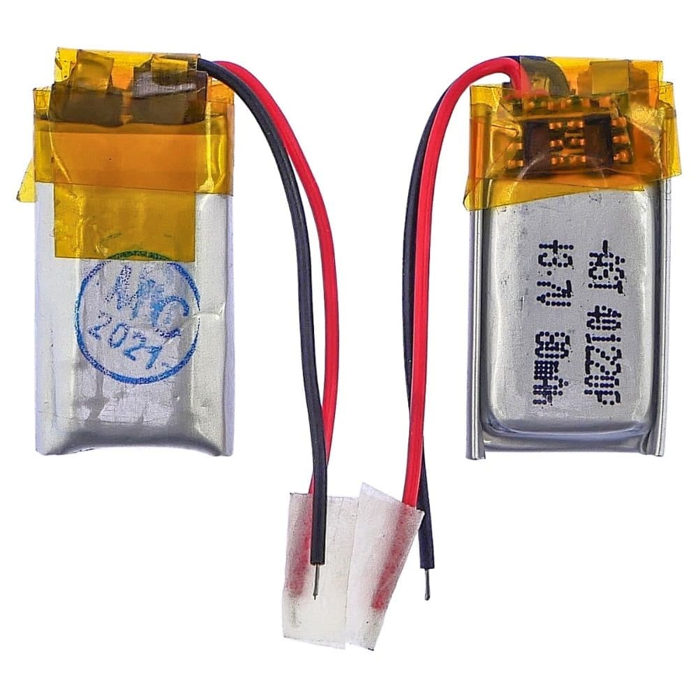 Акумулятор 401220P, універсальний, з контролером, 4.3 х 11 х 20 мм, 80 mAh, для TWS навушників, блютуз гарнитур, MP3 плееров | АКБ, батарея, аккумулятор