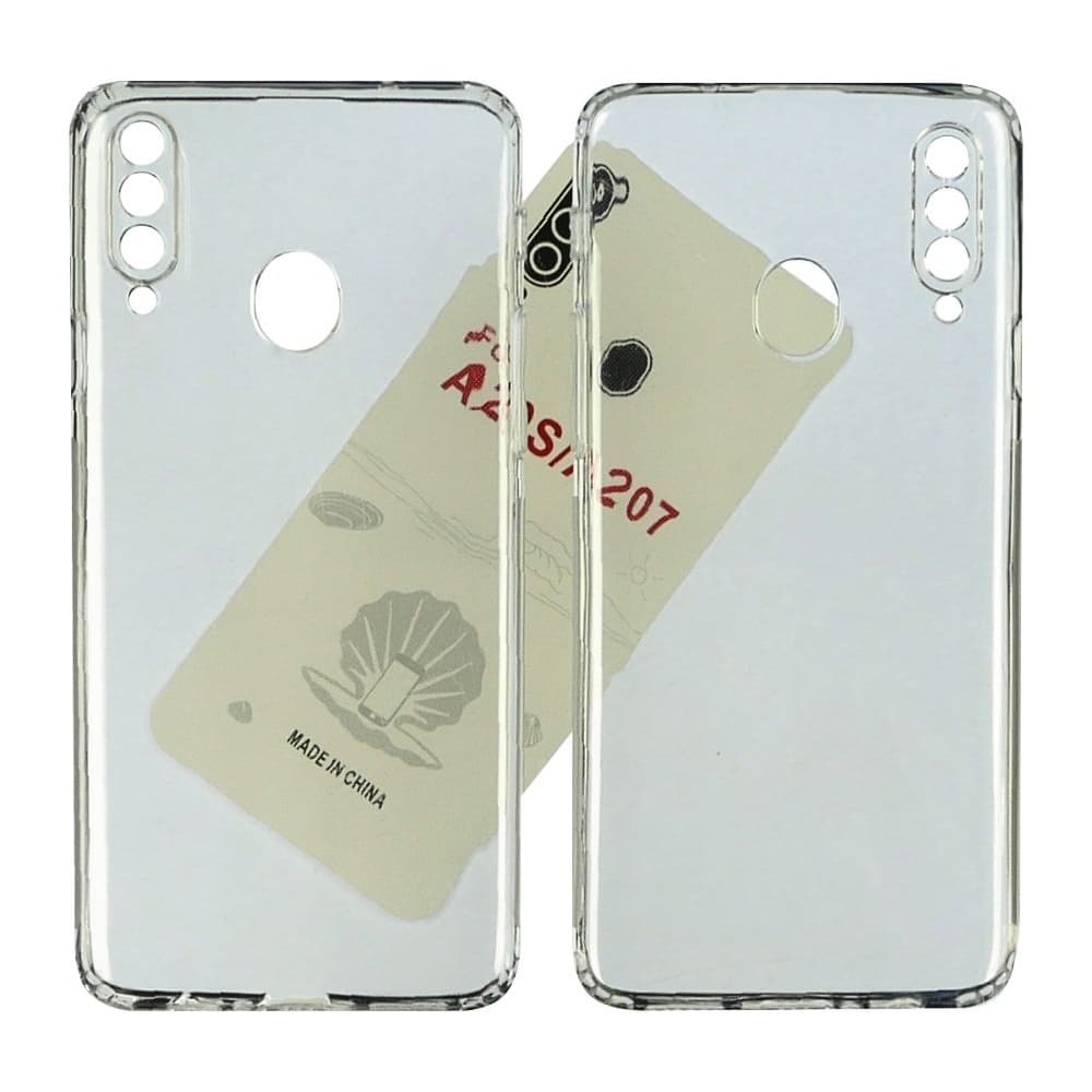 Чехол Samsung SM-A207 Galaxy A20s, силиконовый, KST, прозрачный