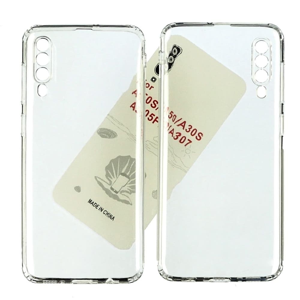 Чехол Samsung SM-A505 Galaxy A50, SM-A507 Galaxy A50s, SM-A307 Galaxy A30s, силиконовый, KST, прозрачный