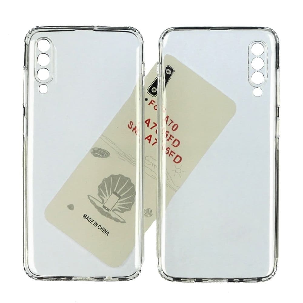 Чехол Samsung SM-A705 Galaxy A70, SM-A707 Galaxy A70s, силиконовый, KST, прозрачный