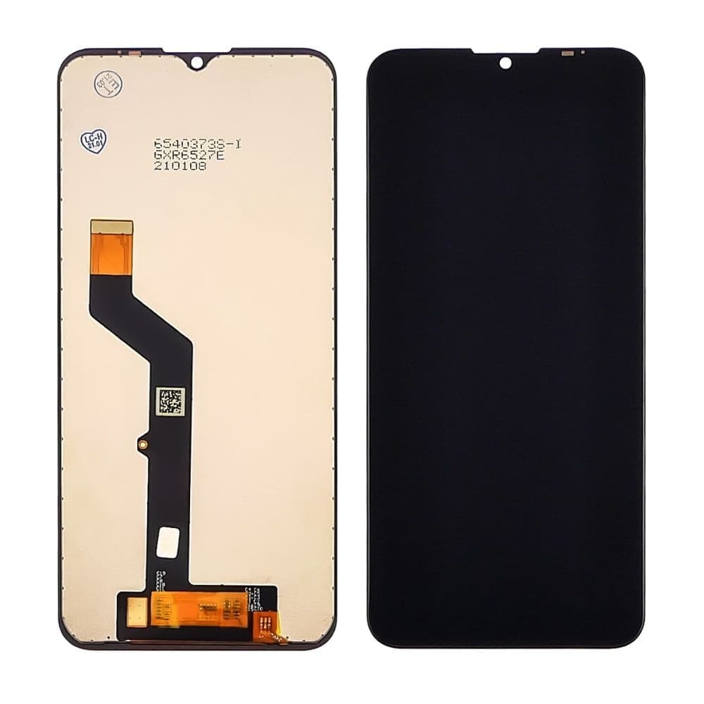 Дисплей Motorola Moto E7 Plus, Moto G9 Play, XT2081, XT2081-1, XT2081-2, чорний | з тачскріном | Original (PRC) | дисплейный модуль, экран