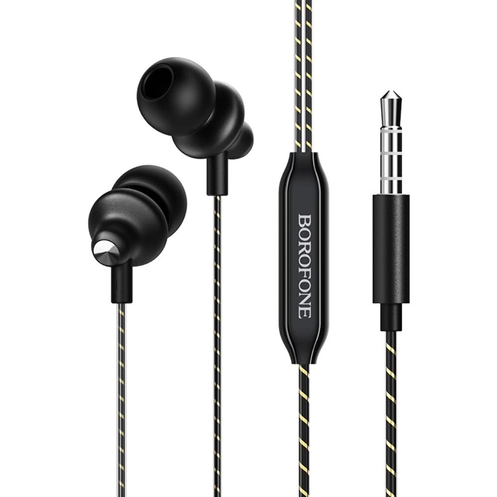 Наушники Borofone BM42, вакуумные, черные