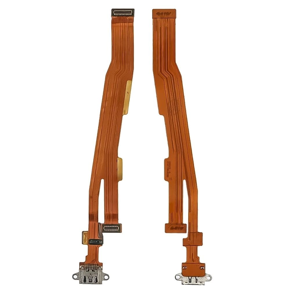 Плата зарядки Oppo A73, шлейф коннектора зарядки, Original (PRC)