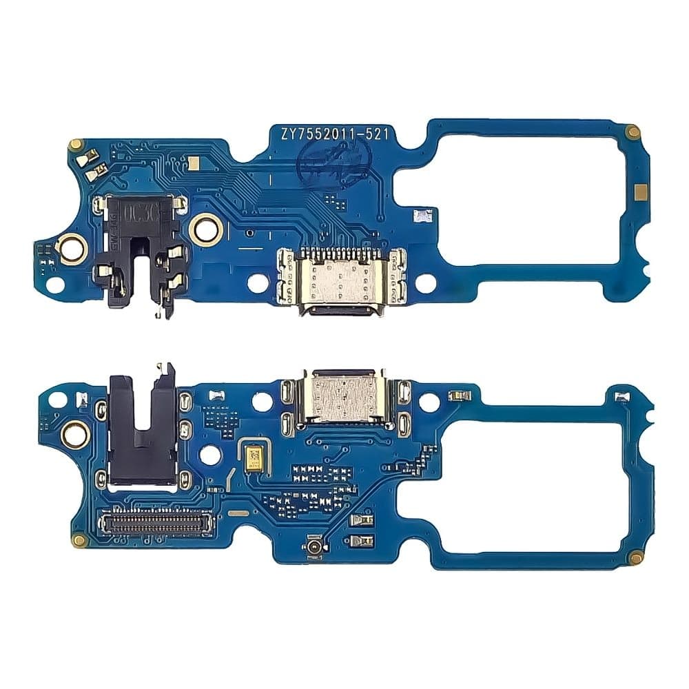 Плата зарядки Realme 6 Pro, RMX2061, RMX2063, шлейф коннектора зарядки, коннектора наушников, с микрофоном, High Copy