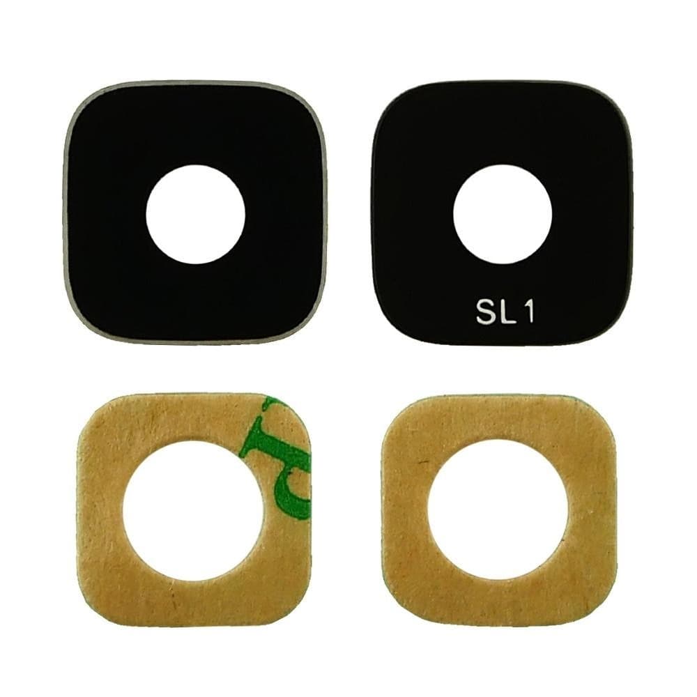 Стекло камеры Samsung SM-J200 Galaxy J2, SM-J300 Galaxy J3, SM-J500 Galaxy J5, SM-J700 Galaxy J7, черное, Original (PRC)