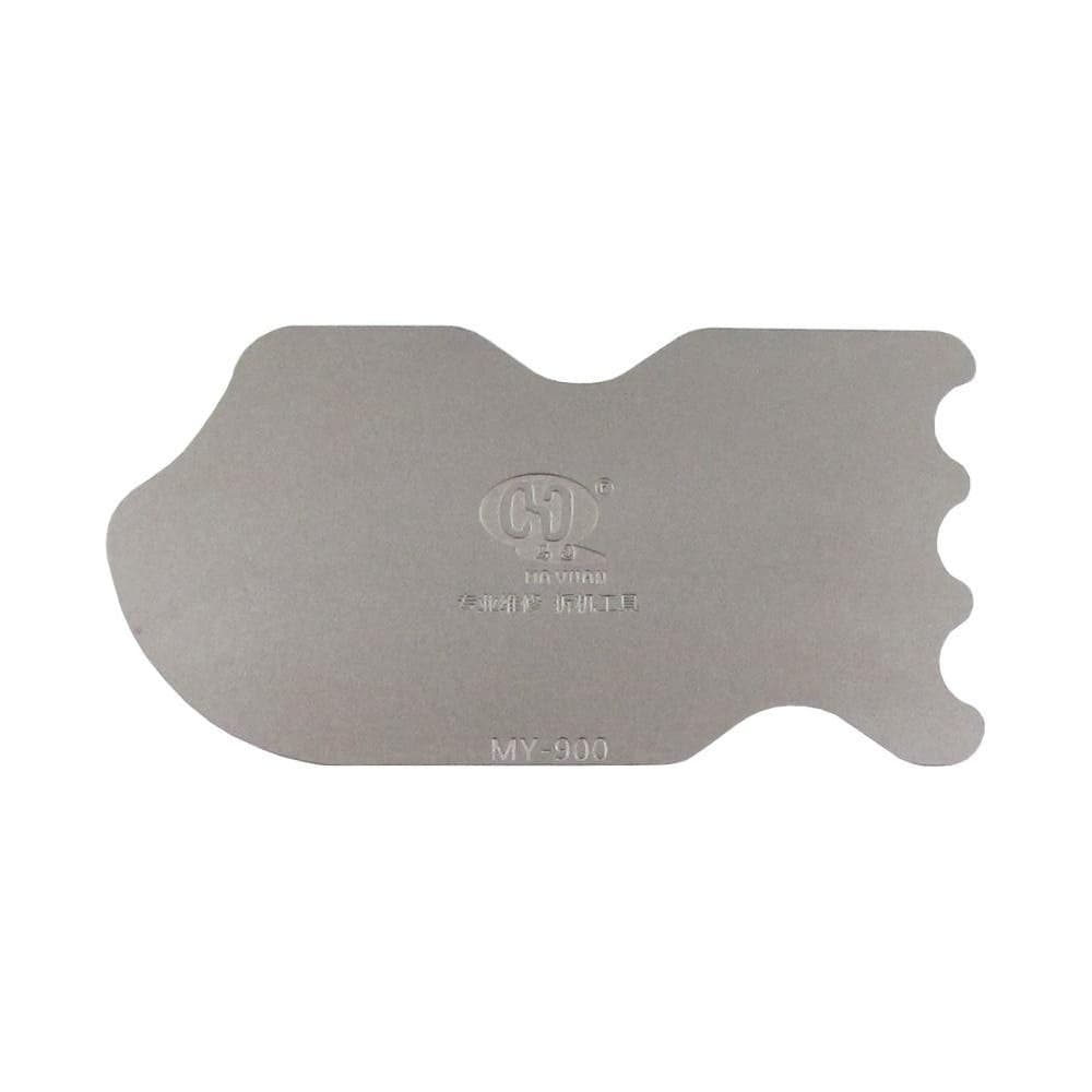 Карта металлическая, фигурная AIDA MY-900, для отделения дисплея от рамки, толщина 0.23 мм