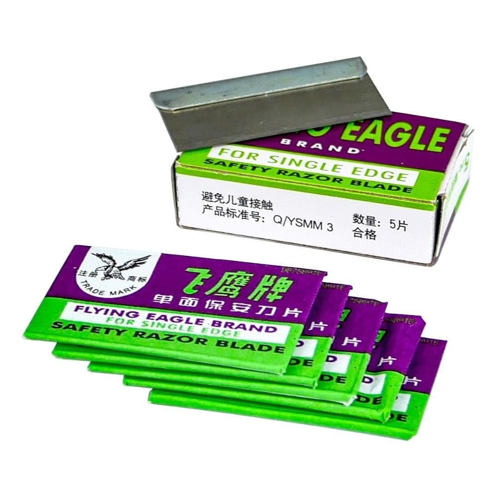 Лезвия металлические AIDA, для ножей и скребков, комплект 5 шт.