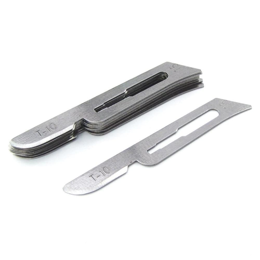 Лезвия для скальпеля RJ 15, для плоских ручек, упаковка 10 шт.