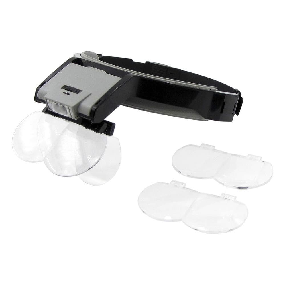 Бинокуляры MG81001-B, с LED-подсветкой, спаренные линзы 1.7х/2х/2.5х/3.5х