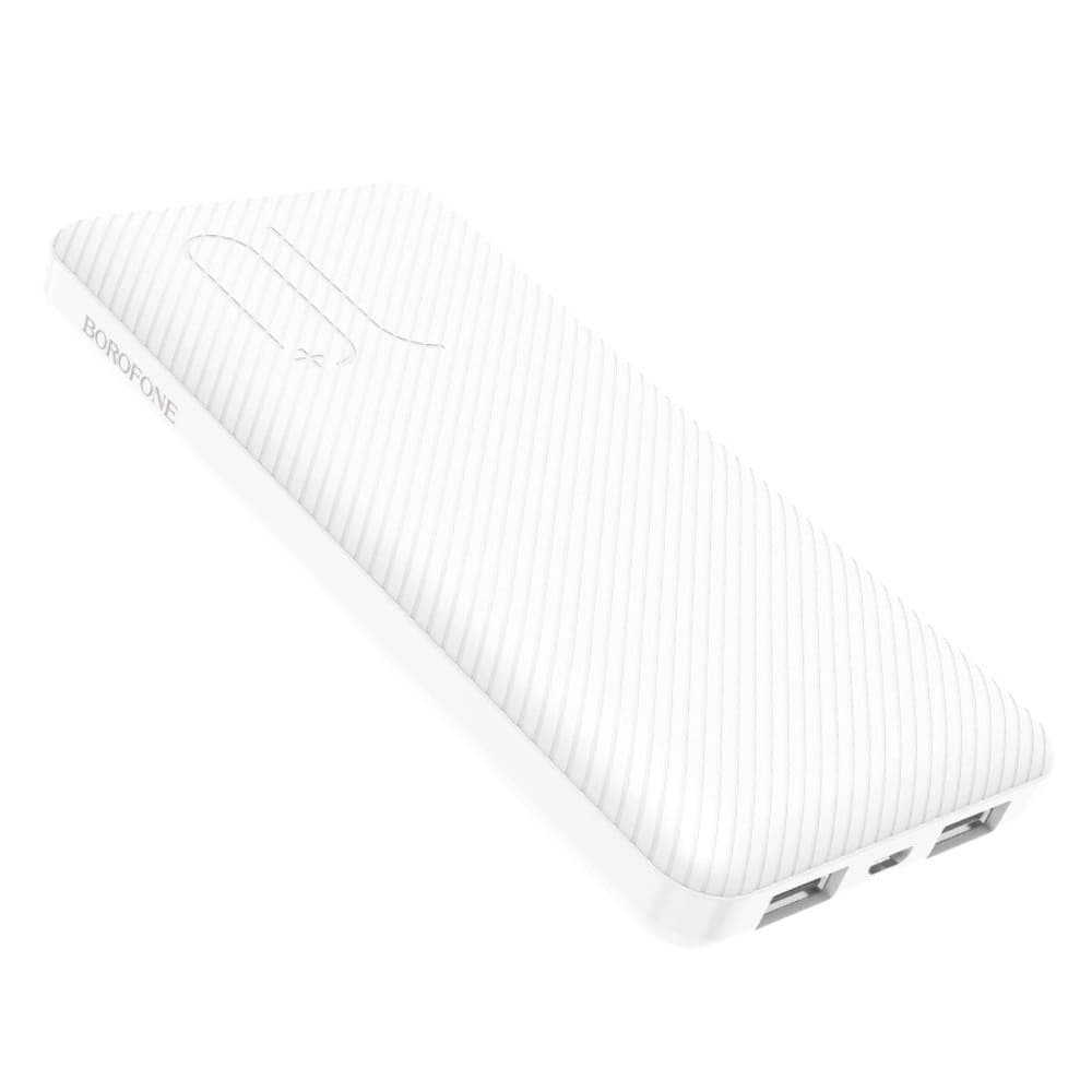 Power bank Borofone BT28, 10000 mAh, білий