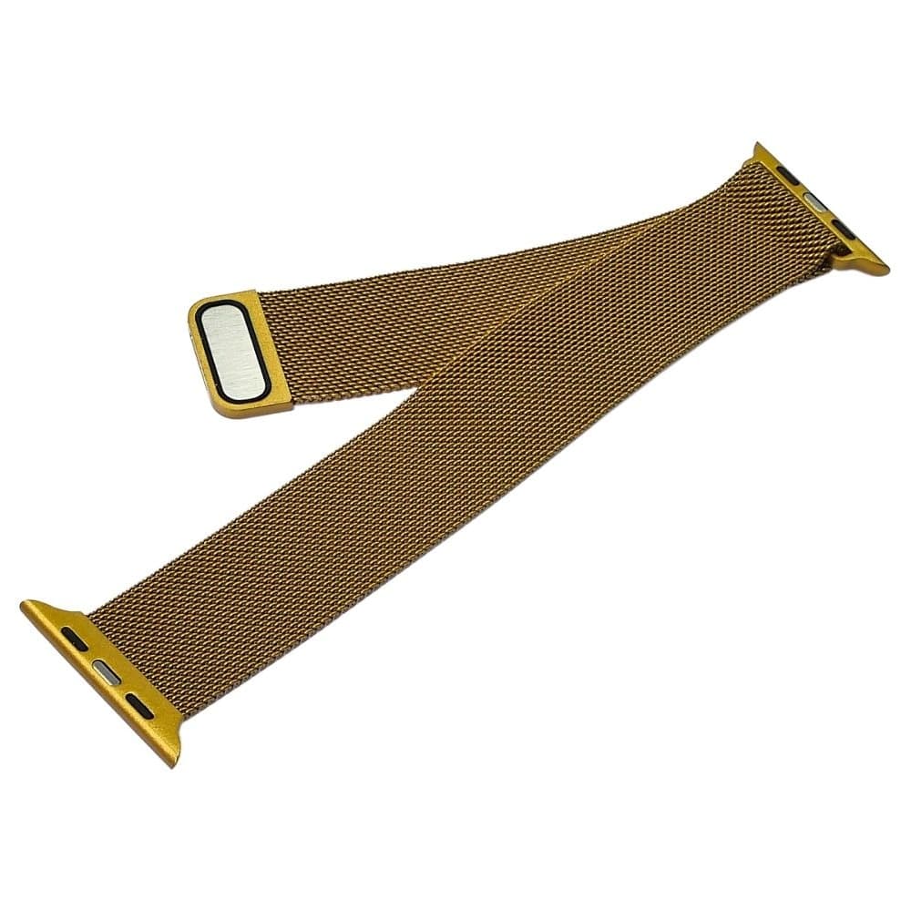 Ремешок Миланская петля Apple Watch Band 38, 40 mm, золотистий