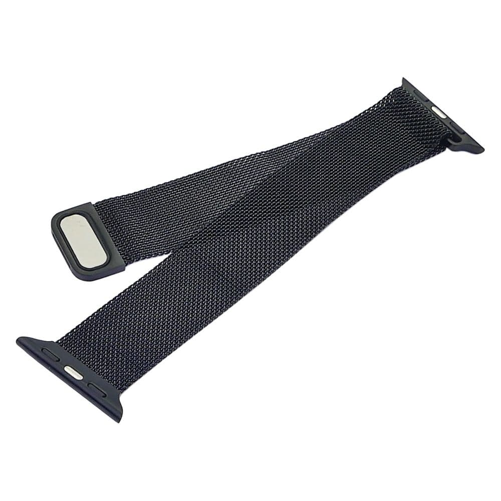 Ремешок Миланская петля Apple Watch Band 38, 40 mm, чорний