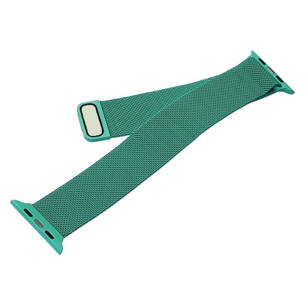 Ремешок Миланская петля Apple Watch Band 42, 44 mm, бірюзовий