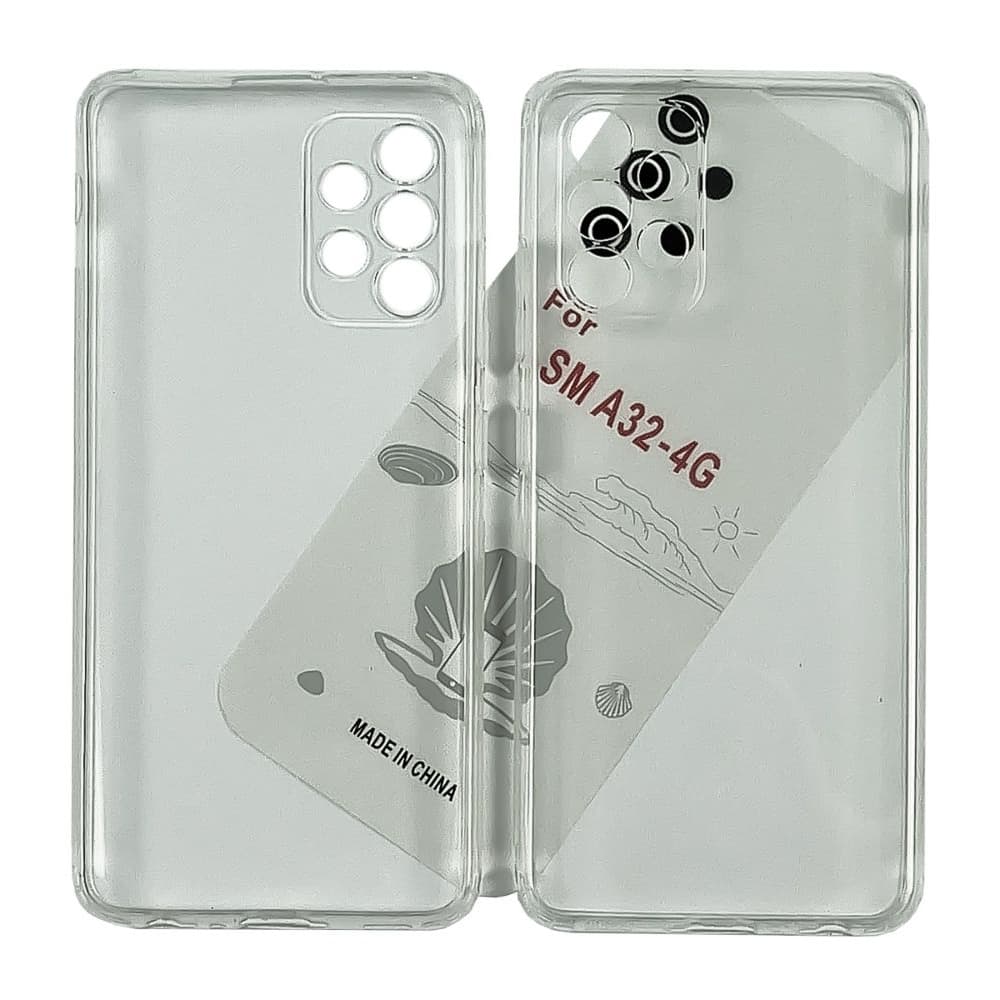 Чехол Samsung SM-A325 Galaxy A32, силиконовый, KST, прозрачный