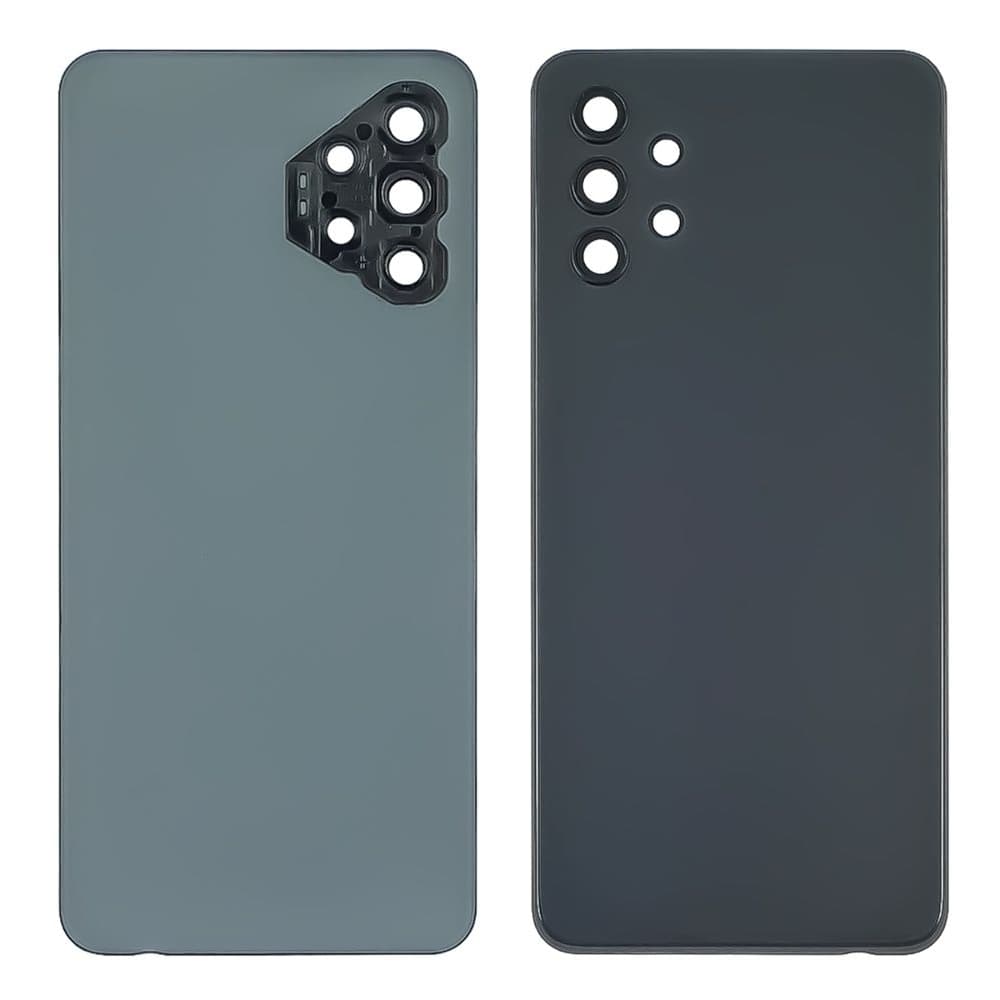 Задня кришка Samsung SM-A326 Galaxy A32 5G, чорна, із склом камери, Original (PRC) | корпус, задняя панель аккумулятора, АКБ, батареи