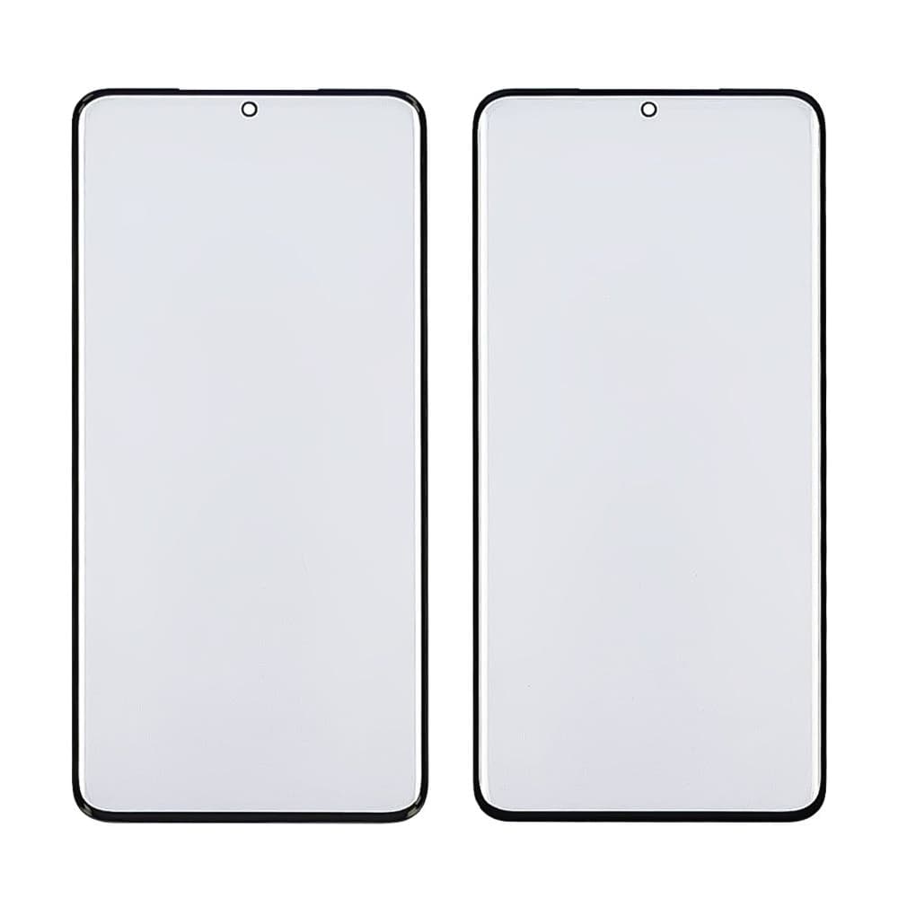 Стекло дисплея Samsung SM-G985 Galaxy S20 Plus, SM-G986 Galaxy S20 Plus 5G, черное, с OCA-пленкой | стекло тачскрина