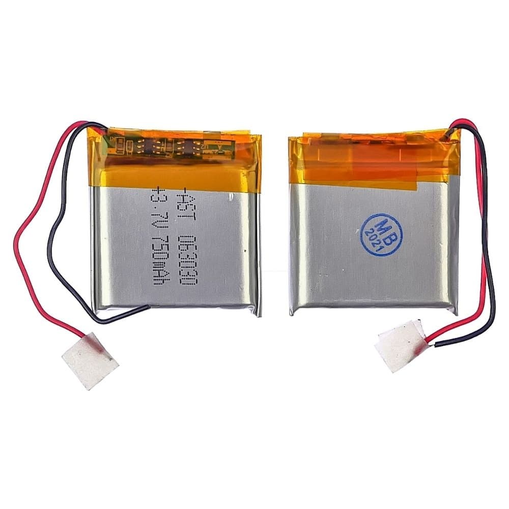 Акумулятор 063030P, універсальний, з контролером, 6 х 30 х 30 мм, для смарт-годинників | АКБ, батарея, аккумулятор