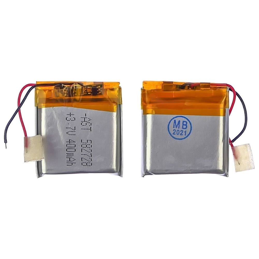 Акумулятор 582728P, універсальний, з контролером, 5.8 х 27 х 28 мм, 450 mAh, для Q80, Q90, Q523 смарт часов | АКБ, батарея, аккумулятор