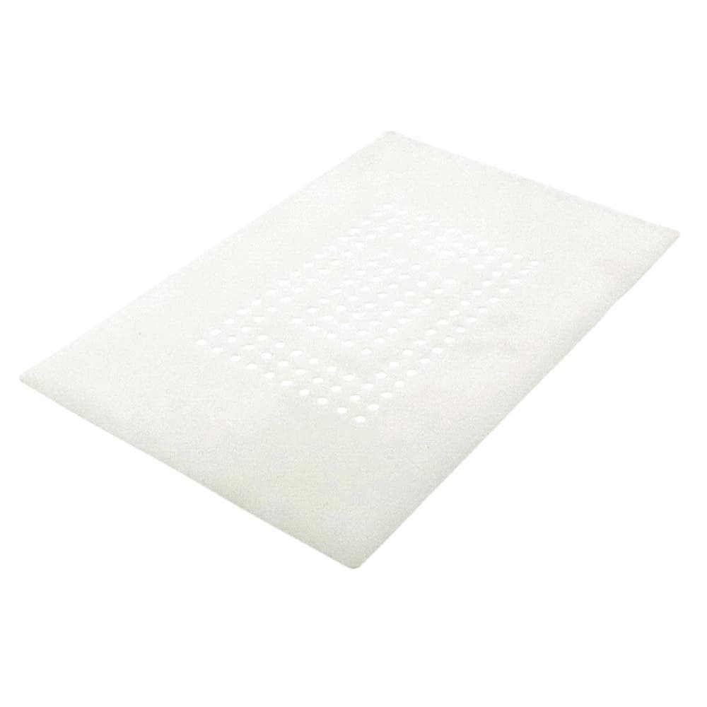 Силиконовый коврик для компрессорного сепаратора, 19 х 29.5 см, кол-во отверстий 10 х 16 шт, расстояние между центрами отверстий 1 см