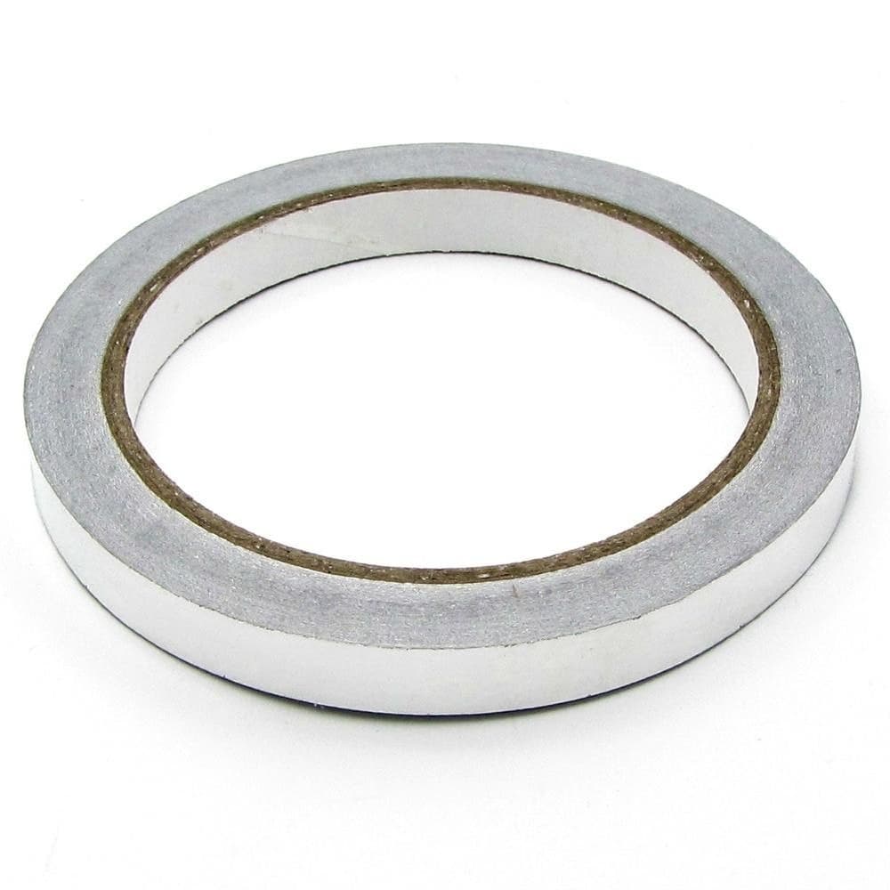 Термоскотч алюминиевый, 10 мм | термостойкий скотч