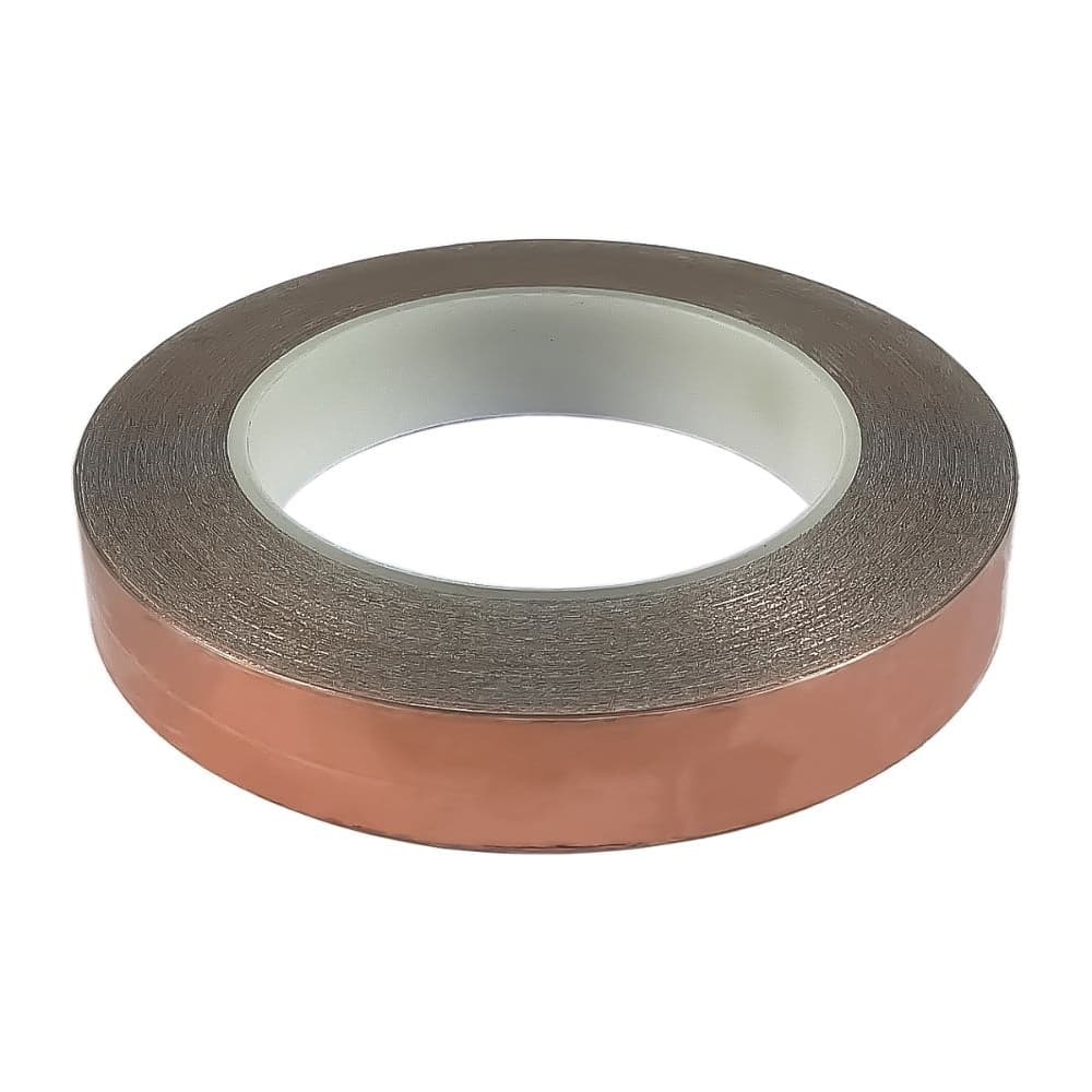 Термоскотч медный, 20 мм | термостойкий скотч