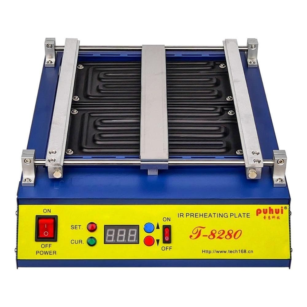 Преднагреватель T-8280, инфракрасный, большой, керамический, размер рабочей поверхности 280 x 270 мм | гарантия 6 мес.