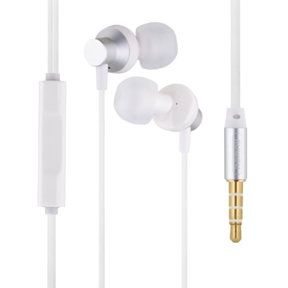 Наушники вакуумные Remax RM-512, металлик