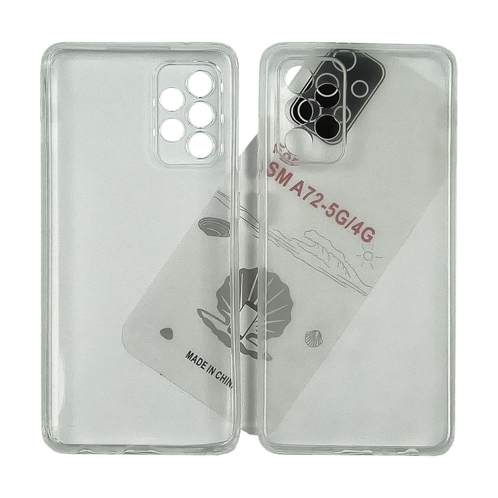 Чехол Samsung SM-A726 Galaxy A72 5G, силиконовый, KST, прозрачный