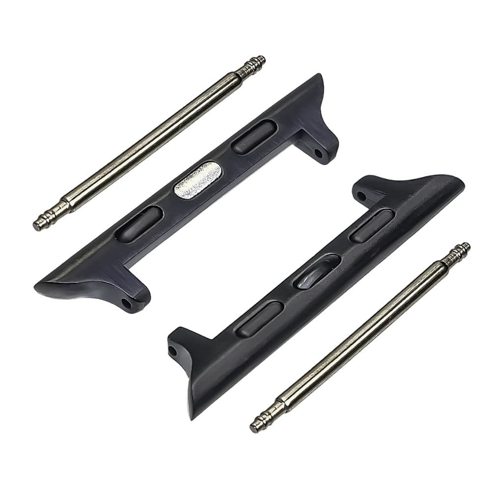 Переходник на универсальный ремешок для Apple Watch 38mm, 40mm на шпильке, чорний