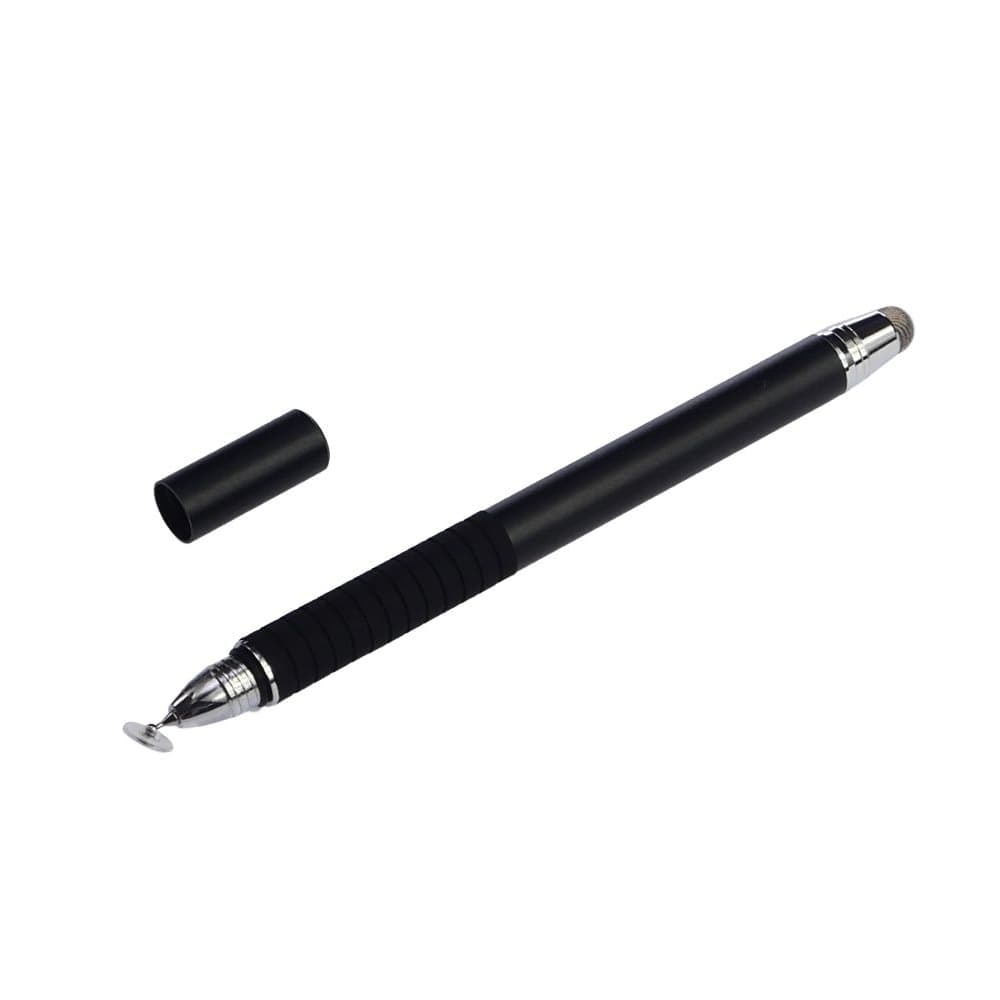 Стилус емкостный, высокоточный, Jot Pro, двусторонний, алюминиевый, чорний