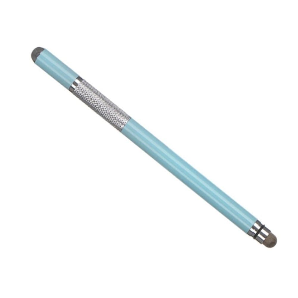Стилус емкостный, высокоточный, Jot Pro, двусторонний, металлический, со вставкой, голубой