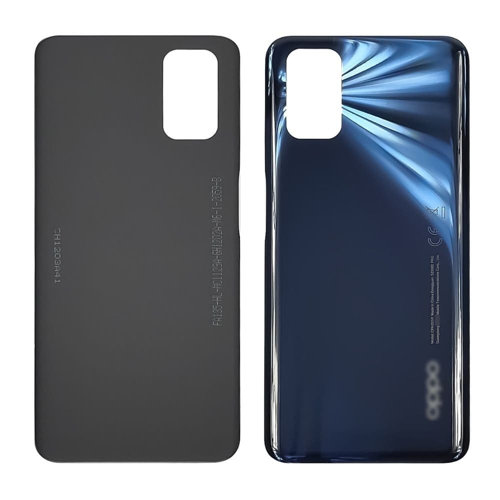 Задня кришка Oppo A52, чорна, Twilight Black, Original (PRC) | корпус, задняя панель аккумулятора, АКБ, батареи