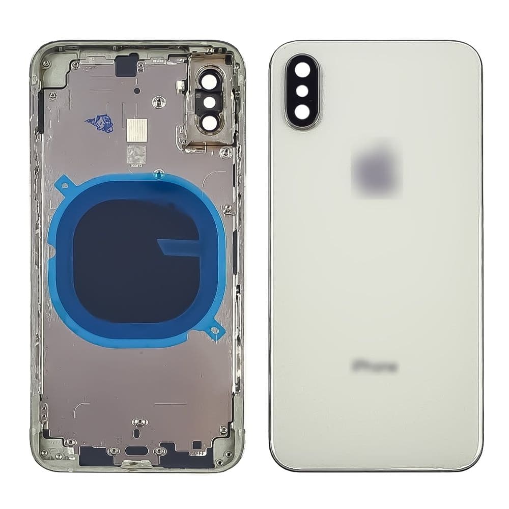 Корпус Apple iPhone XS, серебристый