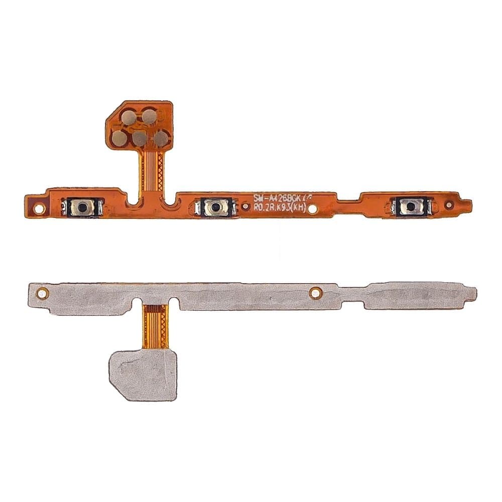 Шлейф Samsung SM-A022 Galaxy A02, SM-A325 Galaxy A32, SM-A426 Galaxy A42 5G, кнопок звука (регуляции громкости), боковых клавиш, Original (PRC)