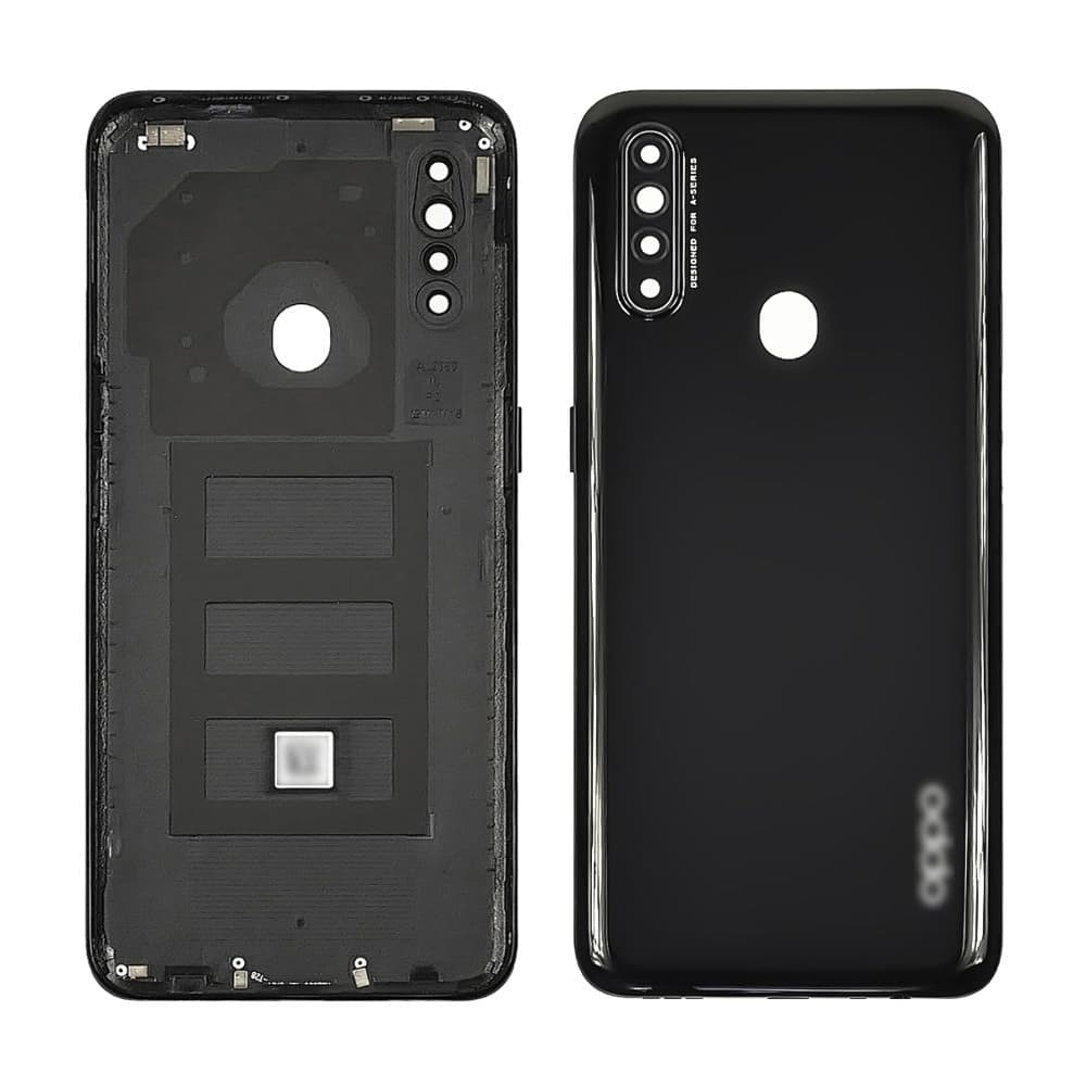Задня кришка Oppo A31, чорна, Mystery Black, Original (PRC) | корпус, задняя панель аккумулятора, АКБ, батареи