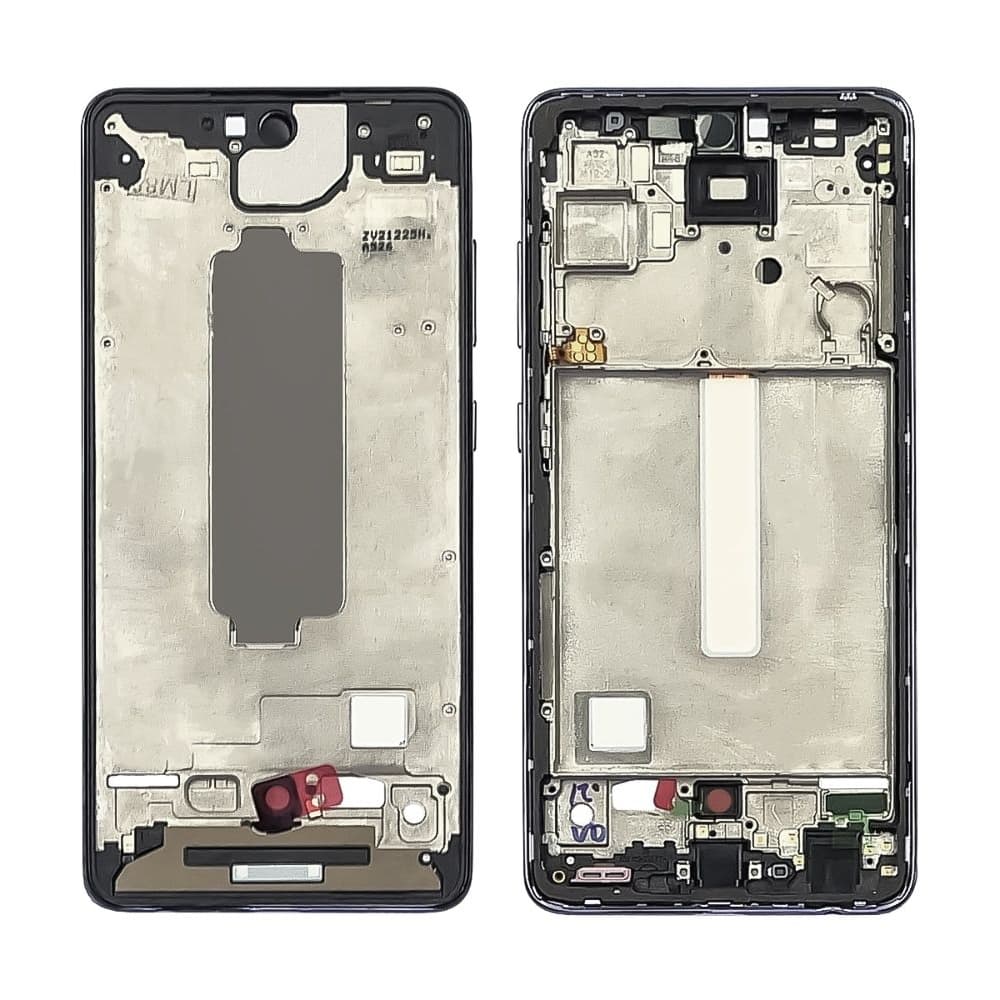 Рамка (основа) крепления дисплея Samsung SM-A525 Galaxy A52, SM-A526 Galaxy A52 5G, фиолетовая, Awesome Violet, Original (PRC)