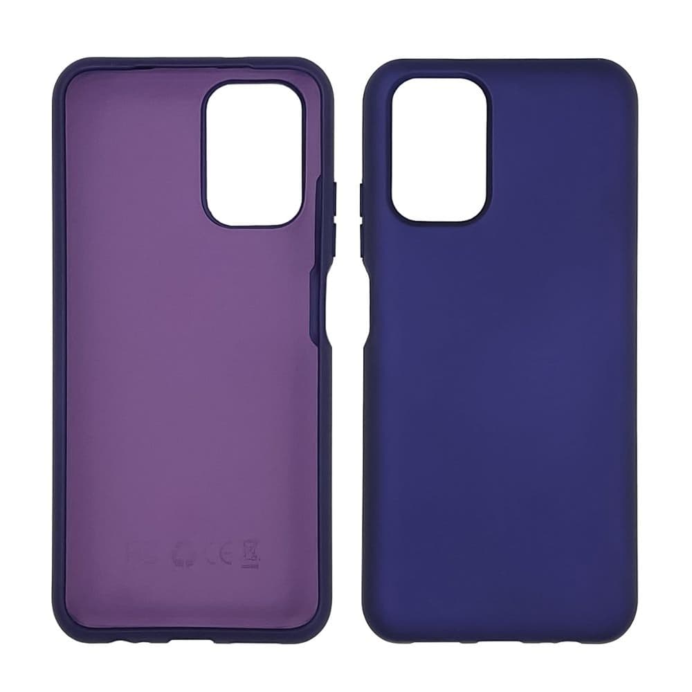 Чехол Xiaomi Redmi Note 10, Redmi Note 10s, силиконовый, Full Nano Silicone, фиолетовый