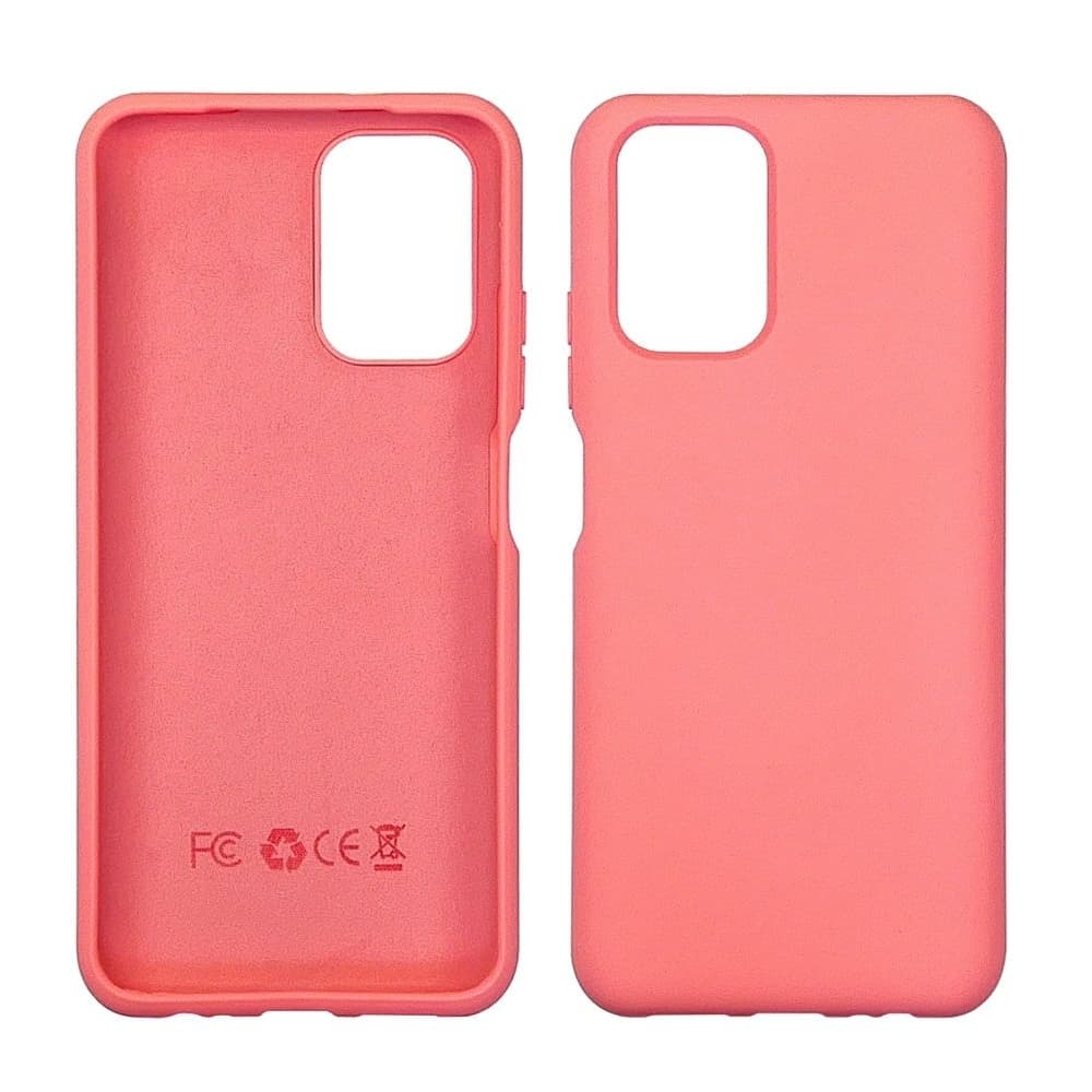Чехол Xiaomi Redmi Note 10, Redmi Note 10s, силиконовый, Full Nano Silicone, розовый