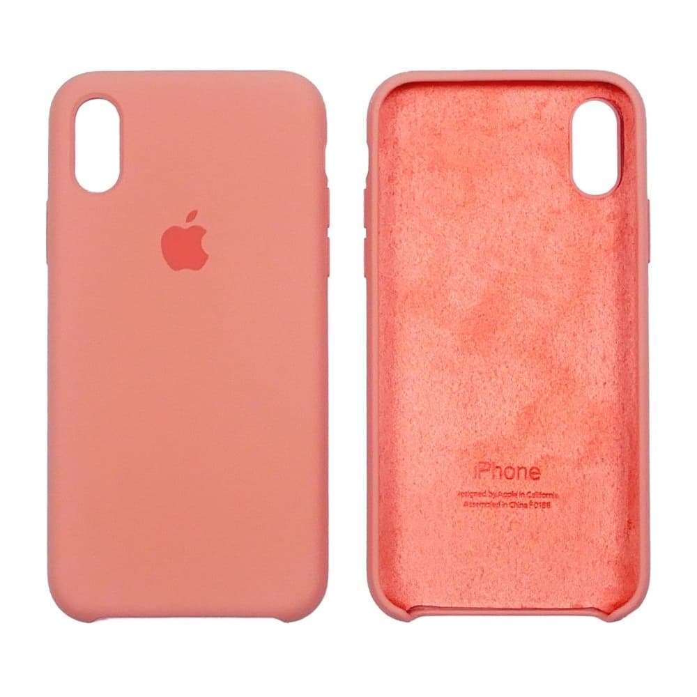 Чехол Apple iPhone X, iPhone XS, силиконовый, Silicone