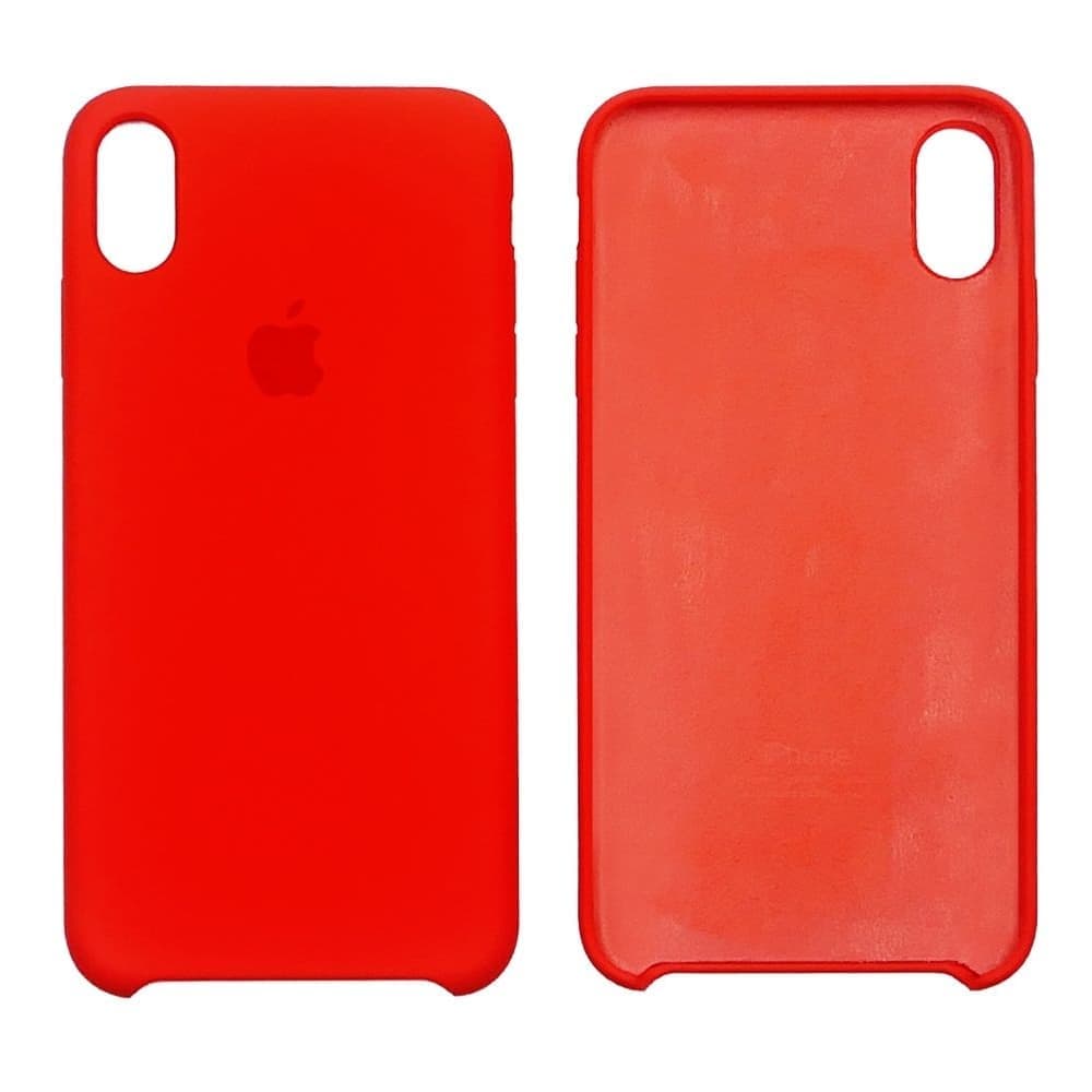 Чехол Apple iPhone XS Max, силиконовый, Silicone