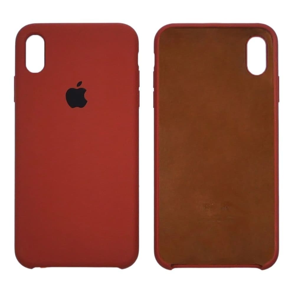 Чехол Apple iPhone XS Max, силиконовый, Silicone