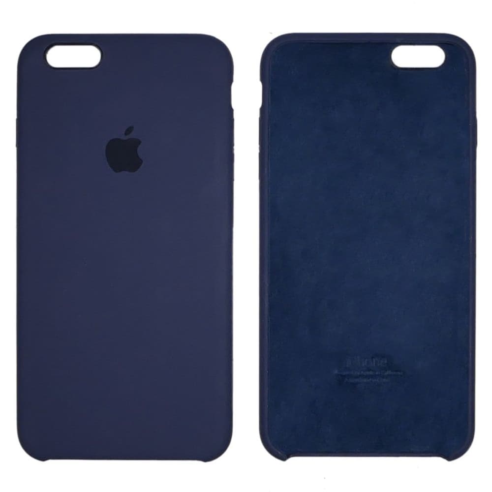 Чехол Apple iPhone 6 Plus, iPhone 6S Plus, силиконовый, Silicone, синій