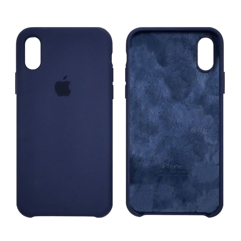 Чехол Apple iPhone X, iPhone XS, силиконовый, Silicone