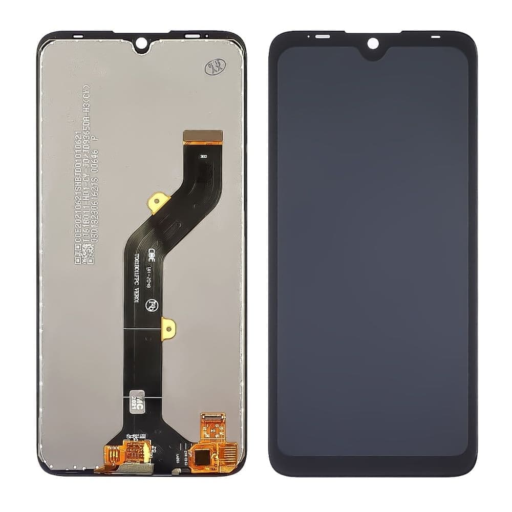 Дисплей Tecno Pop 5, BD1, BD2, BD2d, BD2p, BD3, чорний | з тачскріном | Original (PRC) | дисплейный модуль, экран